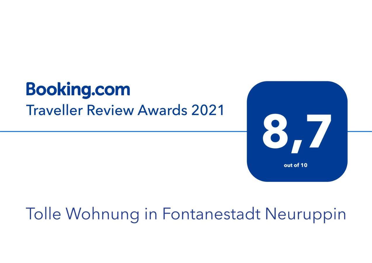 Tolle Wohnung in Fontanestadt Neuruppin Exterior foto